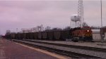 BNSF coal train DPU